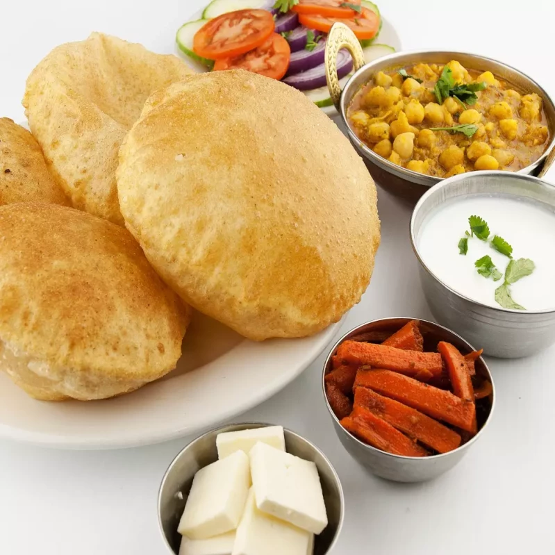 Chana Bhatura at Red Chilli's Indian restaurant in Selkirk, MB